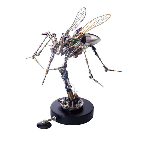 750+PCS Mechanical  3D Assembly  Mosquito Model Steampunk Art - stirlingkit