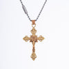 Baroque Cross Necklace Pendant - stirlingkit