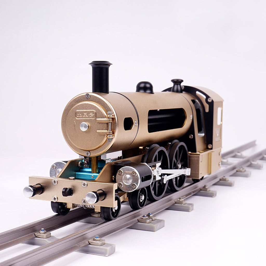 Build a Realistic Miniature Live Steam Train Locomotive That Runs with Railway Track Stirlingkit