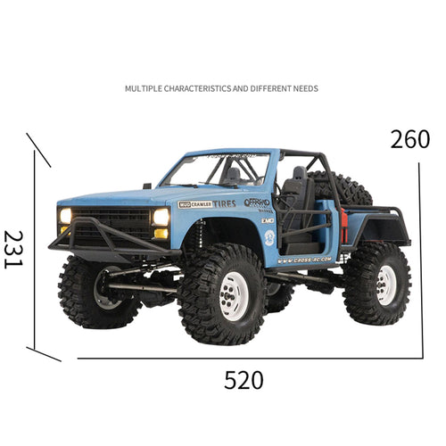 CROSSRC 1/10 SU-4 4x4 RC Off-road Vehicles 4WD Electric Rock Crawler C –  TOUCAN RC HOBBY