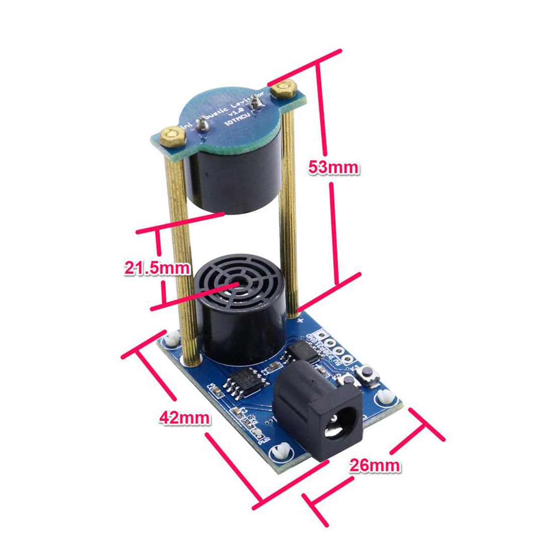 DIY Acoustic Levitation Electronics for Standing Waves Demonstration - stirlingkit