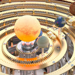 DIY Electric Eight Planet Obiting Orrery Solar System Working Model KITS Pre-order - stirlingkit