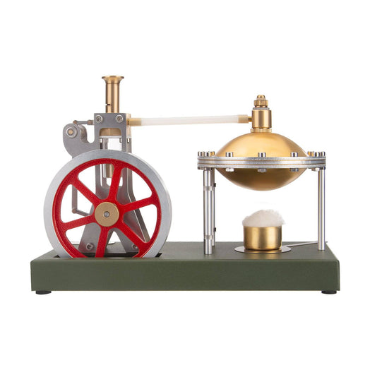 ENJOMOR Assembly Vertical Hero's Steam Engine Model with Boiler DIY KIT - stirlingkit