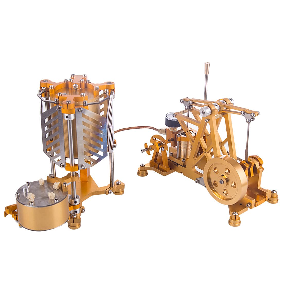 ENJOMOR Watt Reactor Model Steam Engine with Boiler Cool Science Project Toys - stirlingkit