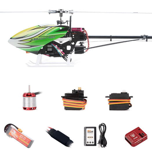 JCZK 450 2.4G RC DFC Flybarless 3D Aerobatic Helicopter Airplane Electric Aircraft Toy - stirlingkit