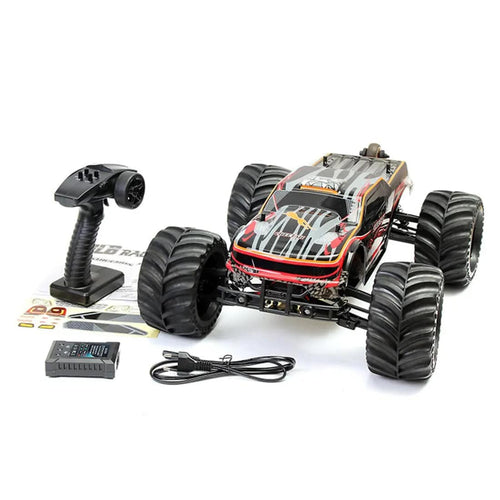 JLB Racing 11101 1:10 4WD 2.4Ghz 90+km/h Splashproof Flip Brushless Off-road Monster RC Car - RTR - stirlingkit