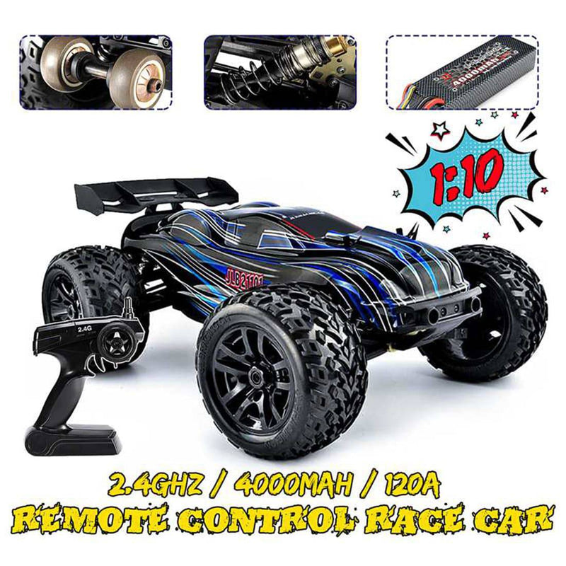 JLB Racing 21101 RTR  1/10 4WD 2.4G Splashproof Flip Brushless Off-road RC Car 80km/h - stirlingkit