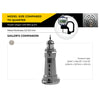 Metal Time 160PCS Lighthouse 3D Assembled Model Sailor's Companion Rotating Spotlight - stirlingkit