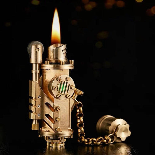 Noctilucent Steampunk Gas SteamPunk Lighter 2.0 - stirlingkit