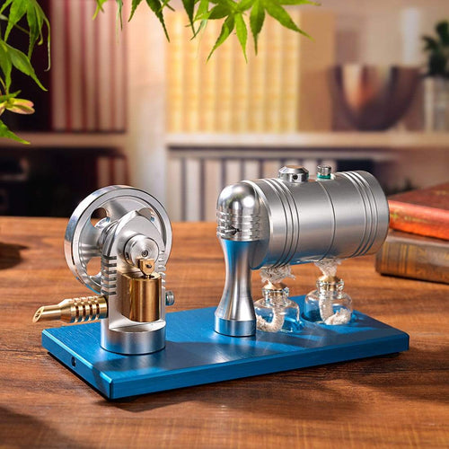 Hot Air Stirling Engine Model Generator Motor Educational Steam Power Toy - stirlingkit