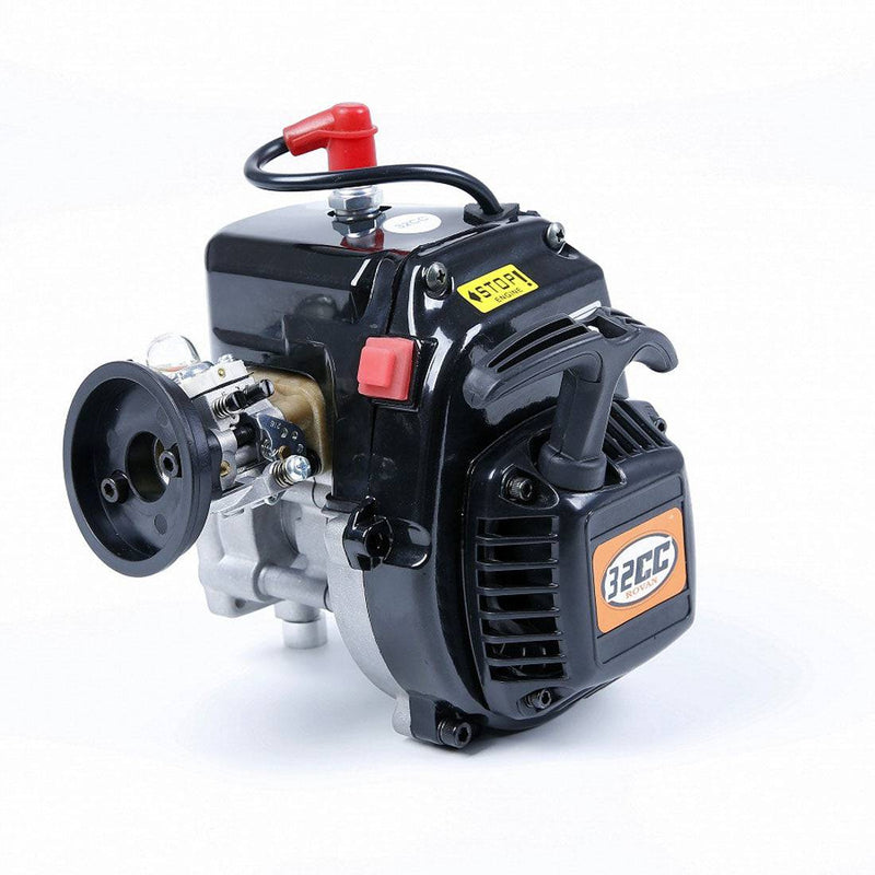 Rovan 32cc Single-cylinder Two-stroke 3.24 Hp 4 Bolt RC Engine for 1/5 LT LOSI RC Car - stirlingkit