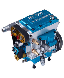 RUIFEIYA NR200 Watercooled Inline 2-cylinder 4-stroke Nitro Engine Model 8.6cc