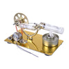 Stirling Engine Set Model Single Cylinder Science Experiment Kit with All-metal Base - stirlingkit